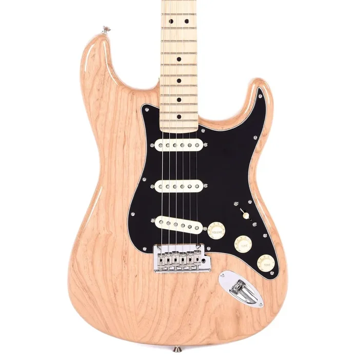 Fender American Pro Stratocaster Natural w/Black Pickguard