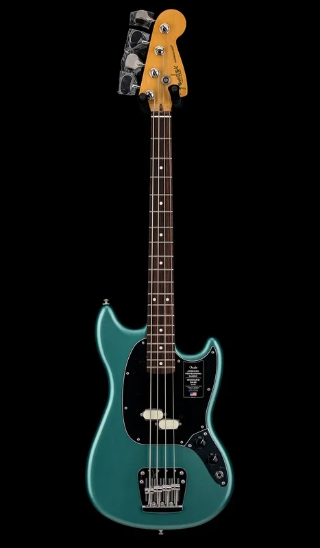 Fender American Professional Classic Mustang Bass – Faded Sherwood Green Metallic #69301