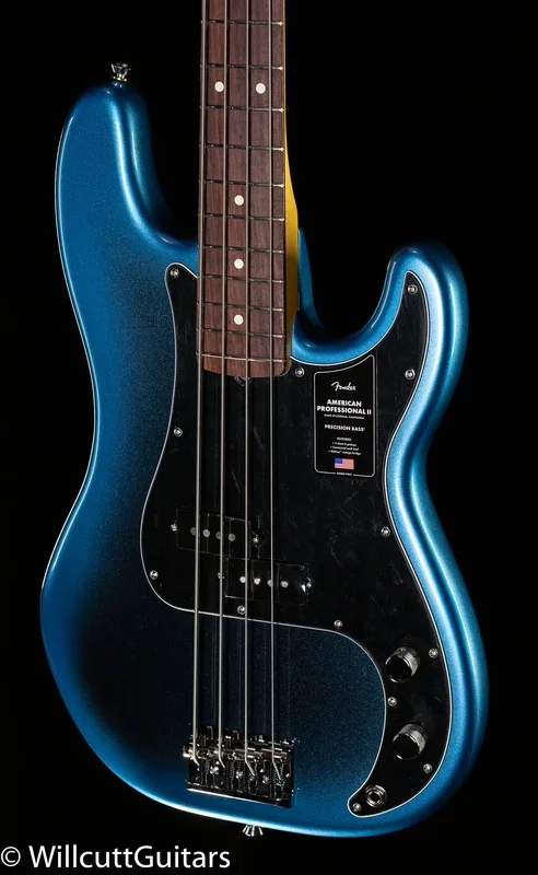 Fender American Professional II Precision Bass Rosewood Fingerboard Dark Night (346)