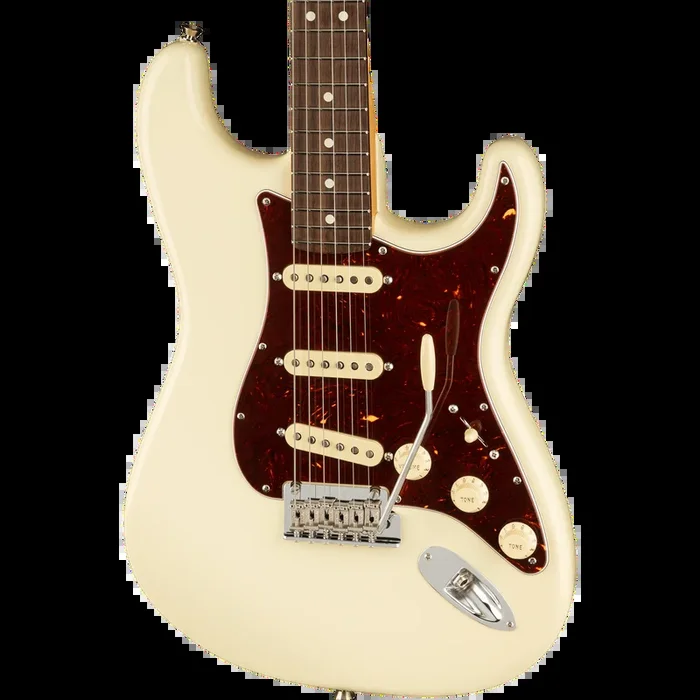 Fender American Professional II Stratocaster Electric Guitar, Olympic White