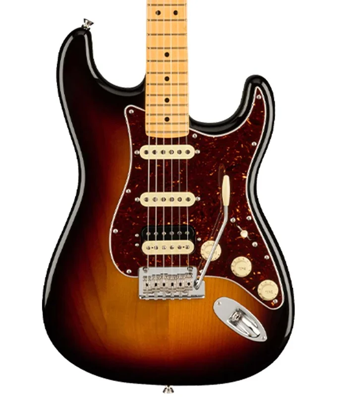 Fender American Professional II Stratocaster HSS, Maple Fingerboard – 3-Color Sunburst