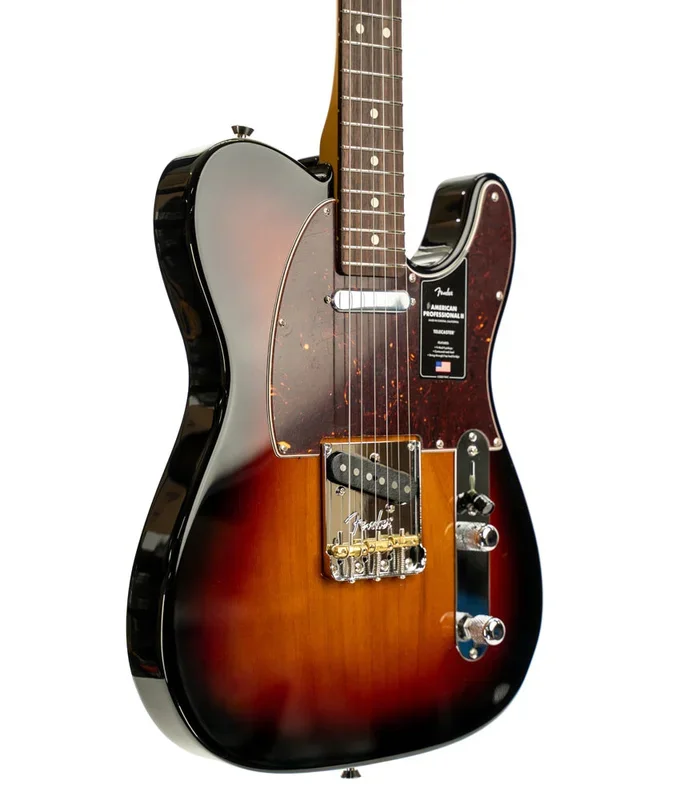 Fender American Professional II Telecaster, Rosewood Fingerboard – 3-Color Sunburst