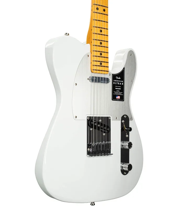 Fender American Ultra II Telecaster Electric Guitar – Maple Fingerboard, Avalanche | New
