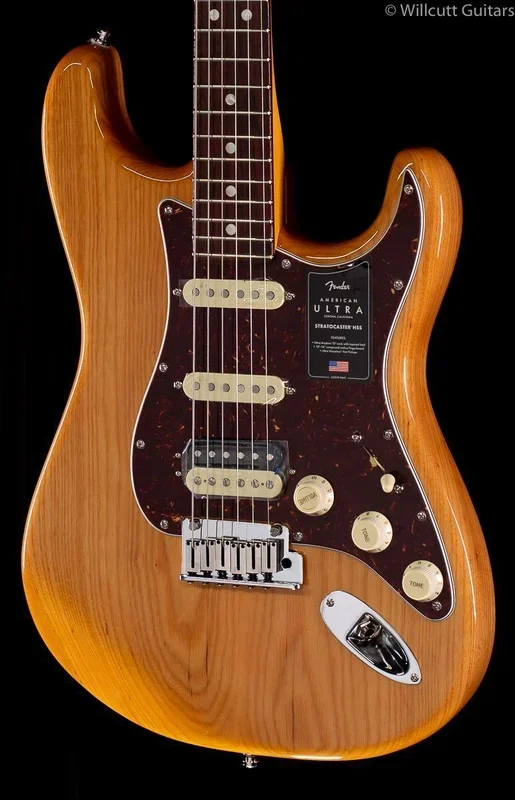 Fender American Ultra Stratocaster HSS Aged Natural (705)