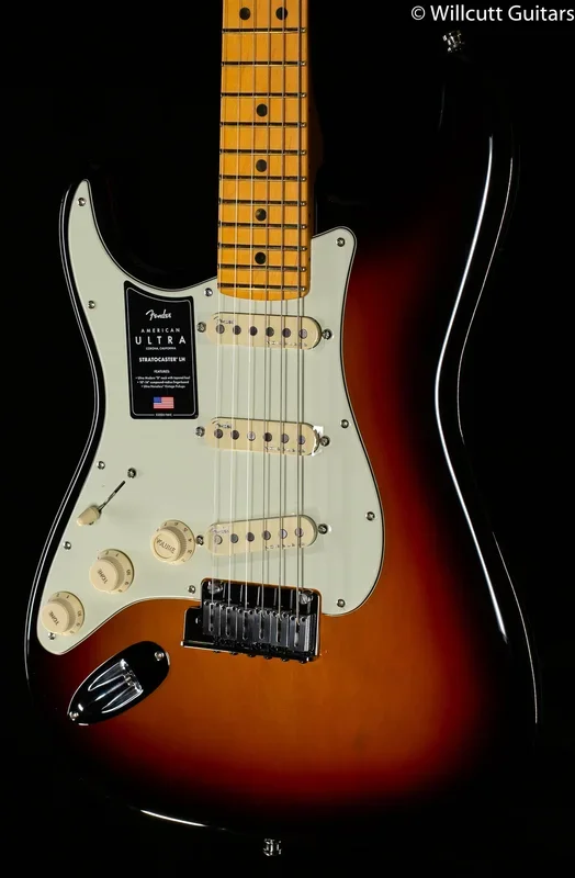Fender American Ultra Stratocaster Maple Fingerboard Ultraburst Left-Hand (611)