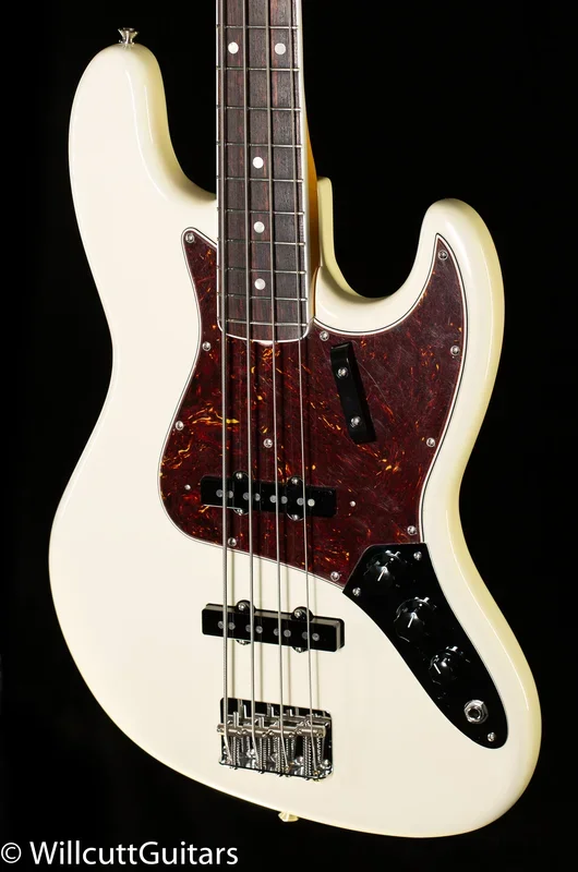 Fender American Vintage II 1966 Jazz Bass Rosewood Fingerboard Olympic White (149)