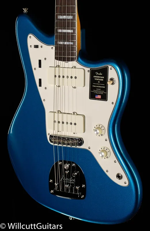 Fender American Vintage II 1966 Jazzmaster Rosewood Fingerboard Lake Placid Blue (215)