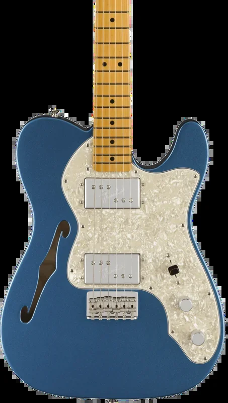Fender American Vintage II 1972 Telecaster Thinline MP Lake Placid Blue w/case