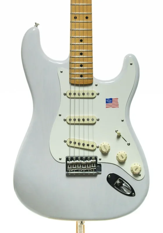 Fender Artist Series Eric Johnson Stratocaster Electric Guitar – White Blonde
