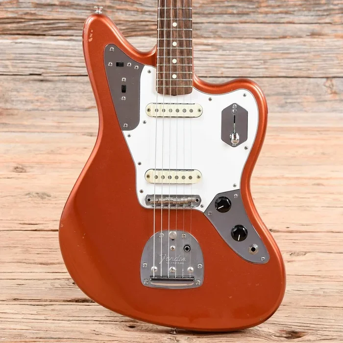 Fender Artist Series Johnny Marr Jaguar Metallic KO 2015
