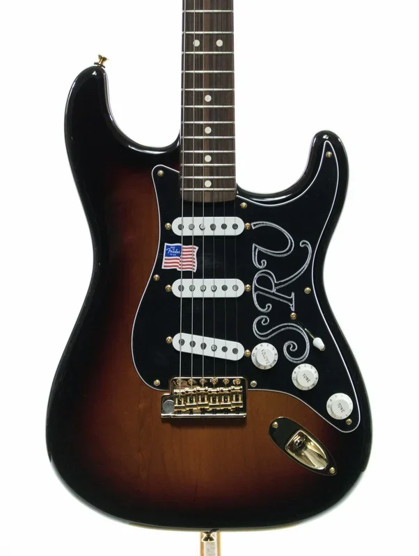 Fender Artist Series Stevie Ray Vaughan Stratocaster Electric Guitar, 3-Color Sunburst