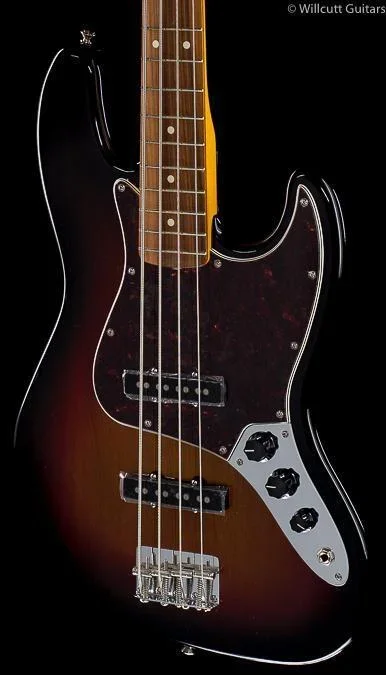 Fender Classic Series ’60s Jazz Bass Lacquer 3-Color Sunburst Pau Ferro (338)
