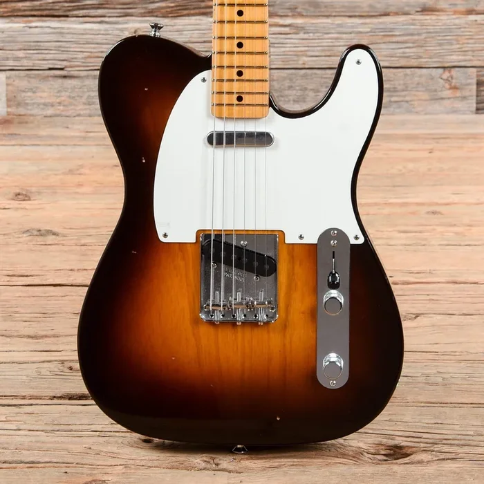 Fender CS 1955 Telecaster “Chicago Special” Journeyman Relic Aged Wide Fade Chocolate 2-Tone Sunburst 2018