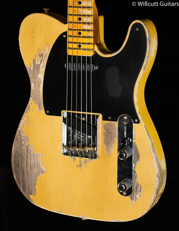 Fender Custom Shop 1952 Super Heavy Relic Aged Nocaster Blonde (790)