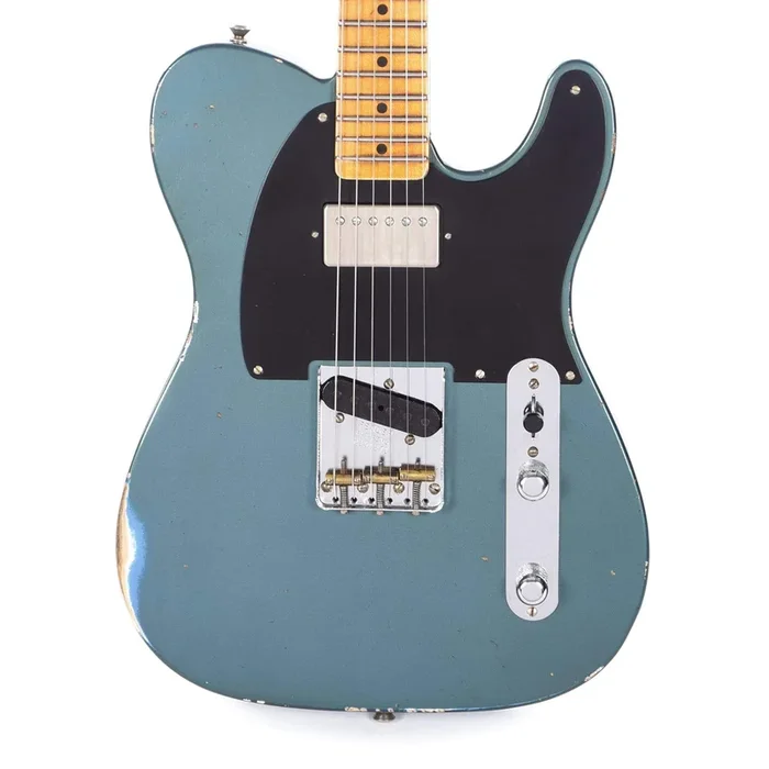 Fender Custom Shop 1952 Telecaster HS “Chicago Special” Relic Super Aged Lake Placid Blue w/Duncan Antiquity Humbucker