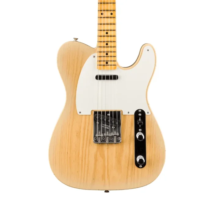 Fender Custom Shop 1955 Telecaster Journeyman Relic with Closet Classic Hardware – Super Aged Natural Blonde
