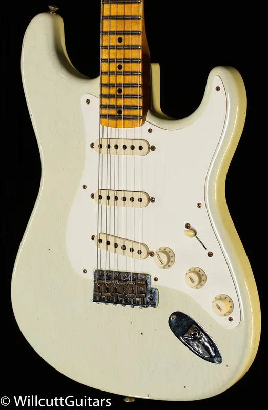 Fender Custom Shop 1956 Stratocaster Journeyman Relic India Ivory (392)
