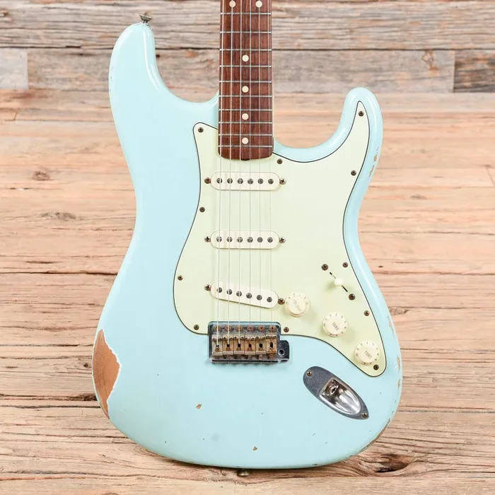 Fender Custom Shop 1960 Stratocaster Relic Daphne Blue 2007