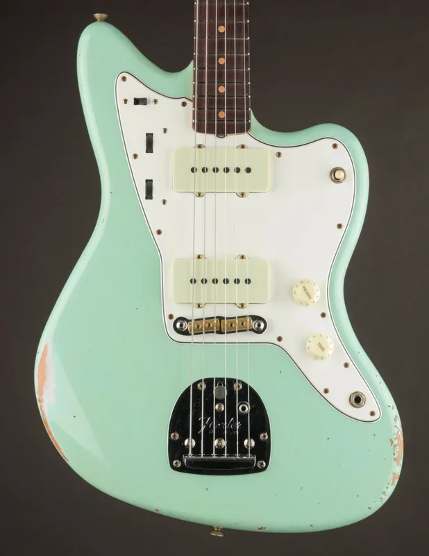 Fender Custom Shop 1963 Jazzmaster Time Machine Series Aged Surf Green/Relic
