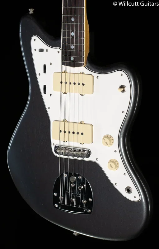 Fender Custom Shop 1966 Jazzmaster Deluxe Closet Classic Aged Charcoal Frost Metallic