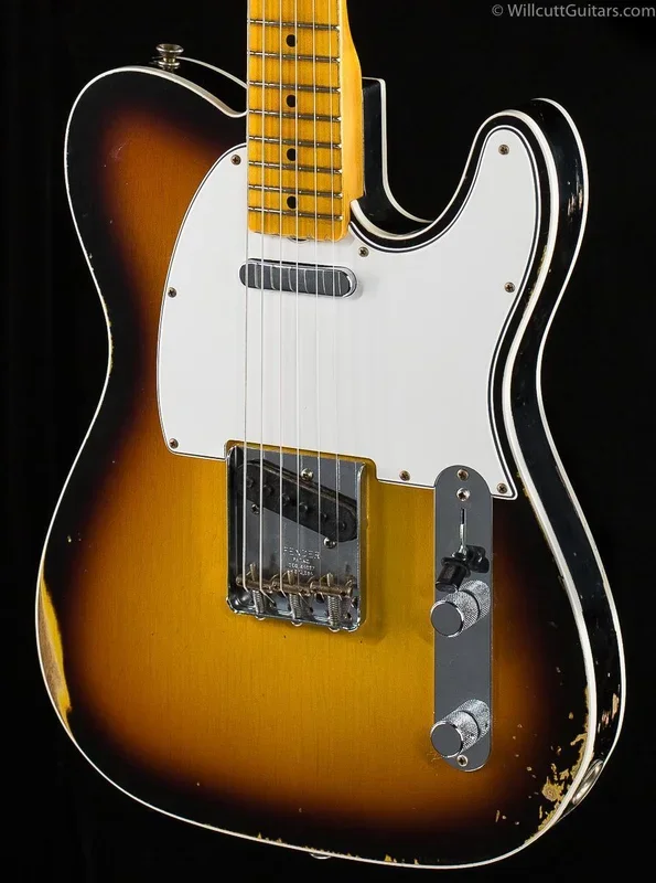 Fender Custom Shop 2019 ’65 Telecaster Custom Faded 3-Tone Sunburst
