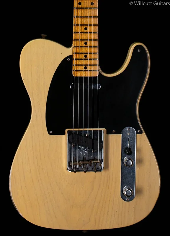 Fender Custom Shop 4/54 Blackguard Tele Blonde Willcutt Limited Nocaster “U”