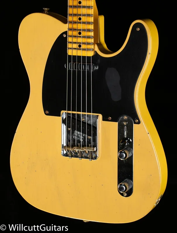 Fender Custom Shop 52 Telecaster Journeyman Relic Aged Nocaster Blonde (788)