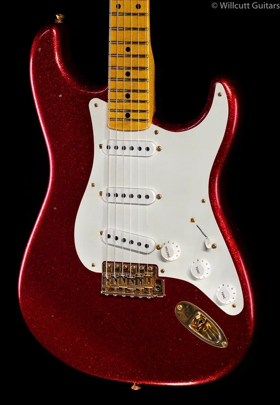 Fender Custom Shop ’57 “Refin” Strat Red Sparkle Willcutt Limited
