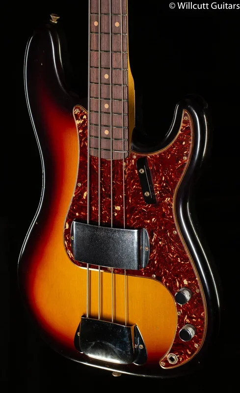 Fender Custom Shop ’63 Precision Bass Relic Aged 3-tone Sunburst (059)