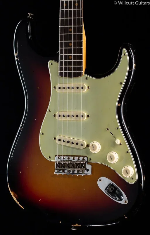 Fender Custom Shop “The 63” 1963 Stratocaster Relic 3-Color Sunburst 60C (315)