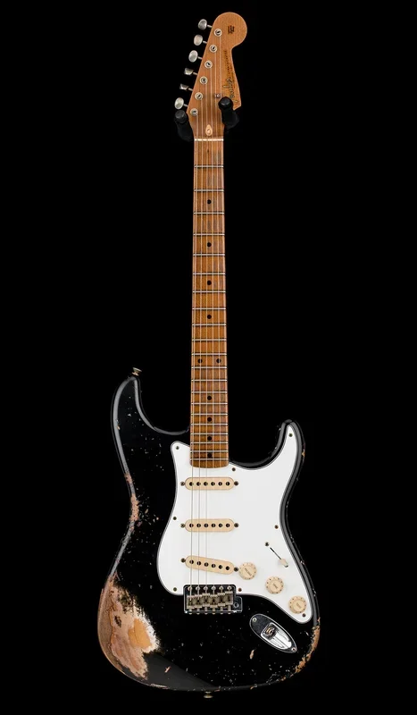 Fender Custom Shop Empire 59 Transition Stratocaster Heavy Relic – Faded Aged Black #18655