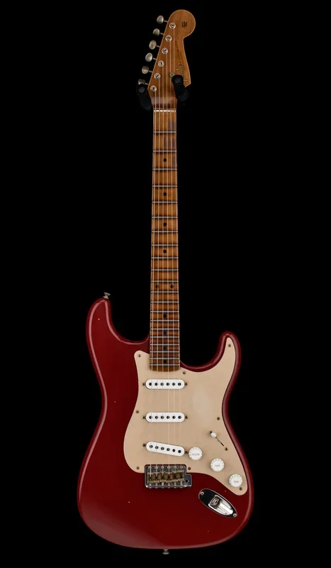 Fender Custom Shop Limited Edition 1954 Roasted Stratocaster Journeyman Relic – Cimarron Red #0482