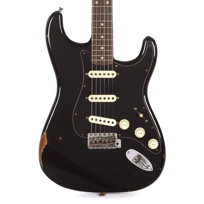 Fender Custom Shop Limited Edition Roasted Poblano Stratocaster Relic Aged Black