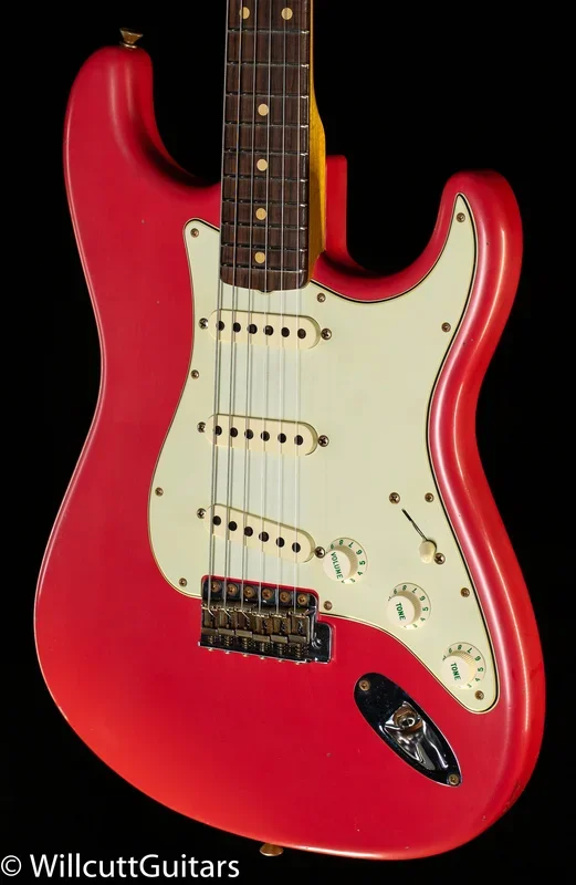 Fender Custom Shop Willcutt True ’62 Stratocaster Journeyman Relic Fiesta Red ’59 C
