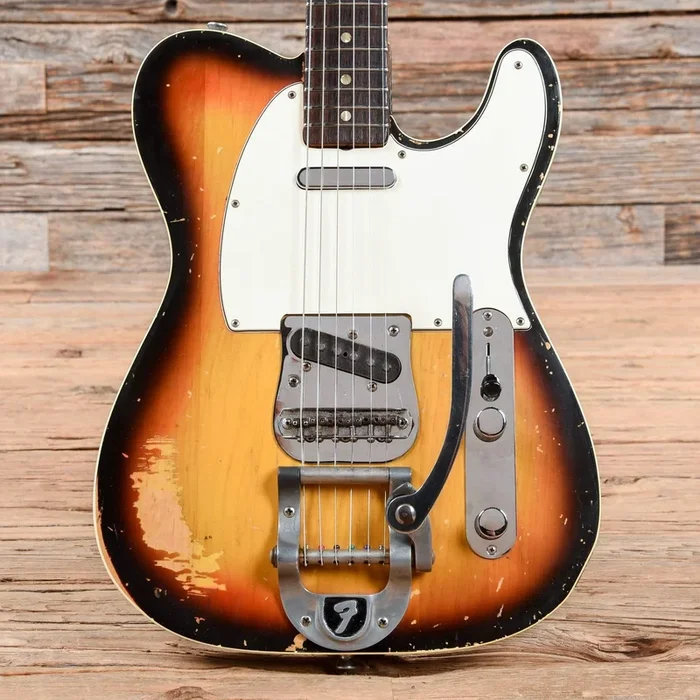Fender Custom Telecaster with Bigsby, Rosewood Fretboard Sunburst 1968