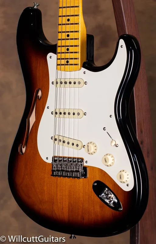 Fender Eric Johnson Signature Stratocaster Thinline 2 Color Sunburst USED