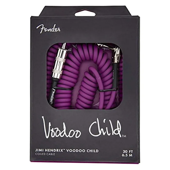 Fender Jimi Hendrix Voodoo Child 30′ Cable Purple