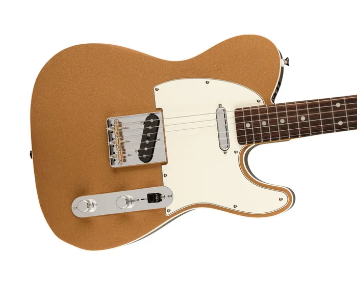 Fender JV Modified ’60s Custom Telecaster – Firemist Gold