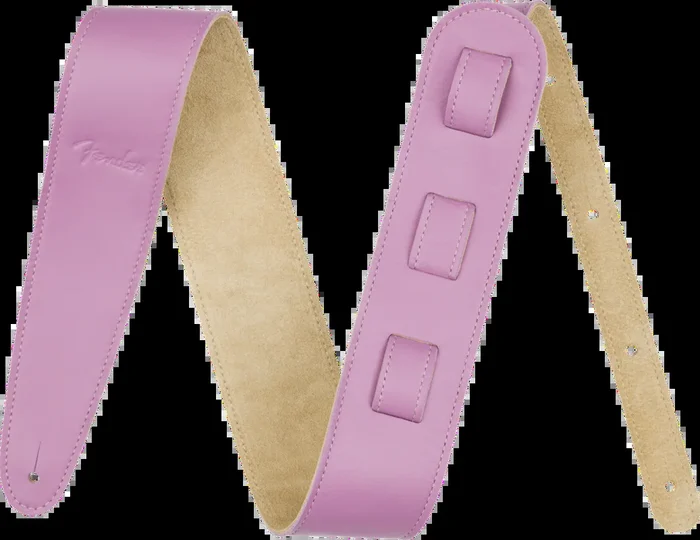 Fender Limited Leather Strap, Lavender