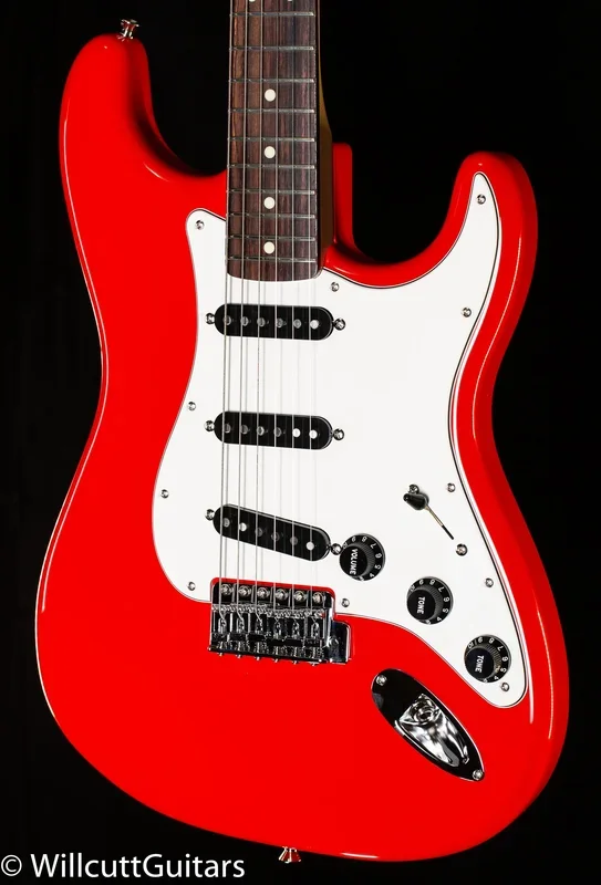 Fender Made in Japan Limited International Color Stratocaster Rosewood Fingerboard Morocco Red (453)