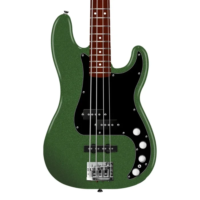 Fender Player II Modified Active Precision Bass – Harvest Green Metallic, Rosewood Fingerboard