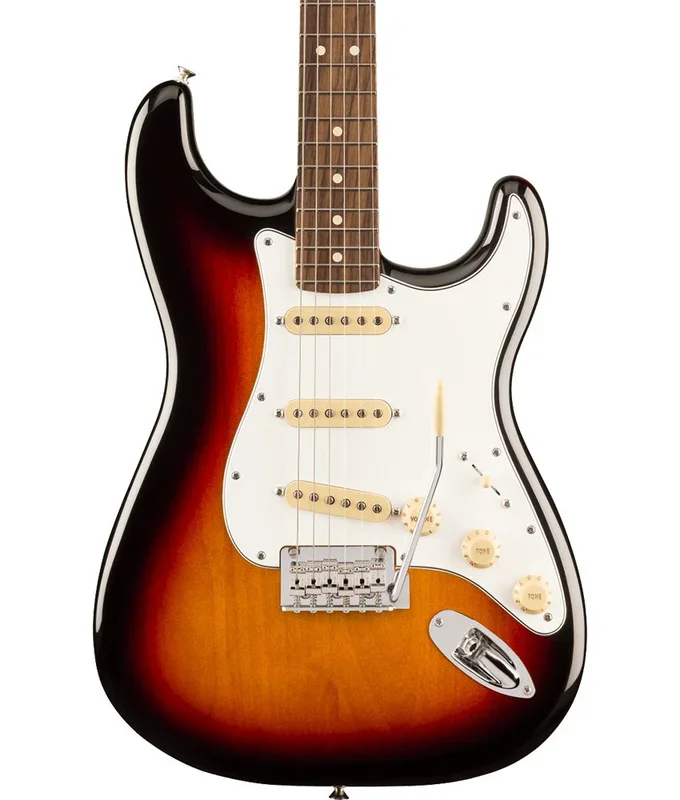 Fender Player II Stratocaster Electric Guitar, Rosewood Fingerboard – 3-Color Sunburst