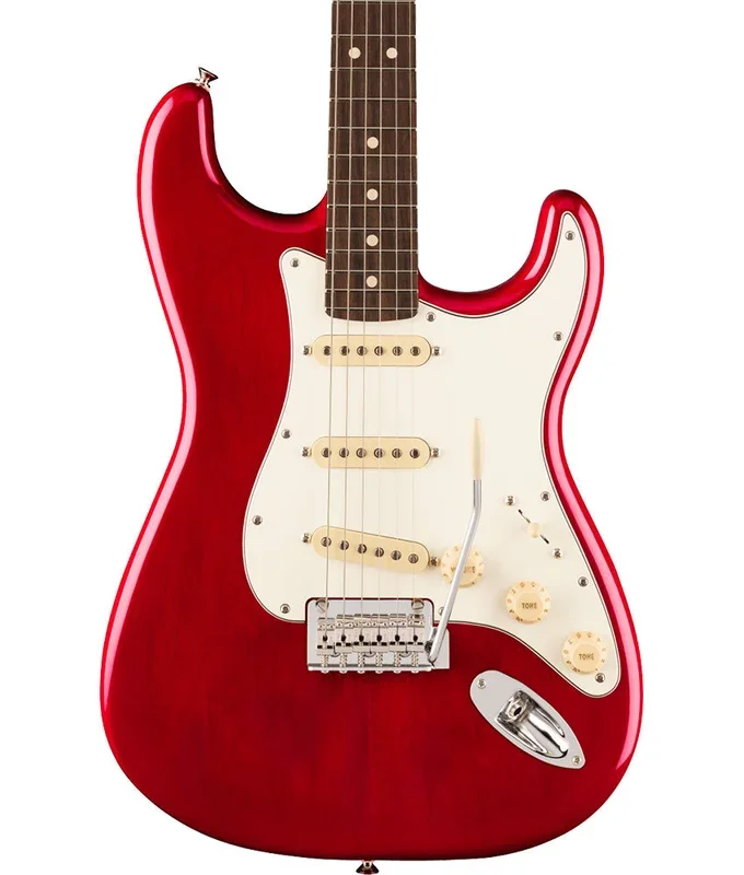 Fender Player II Stratocaster Electric Guitar, Rosewood Fingerboard – Transparent Cherry Burst