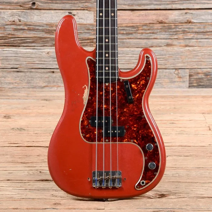 Fender Precision Bass Red Refin 1961