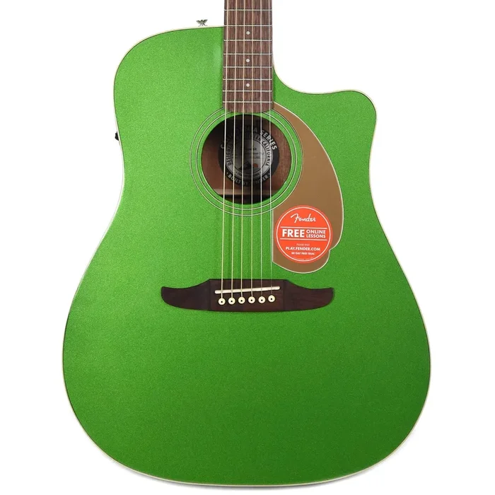 Fender Redondo Player Acoustic Electric Jade