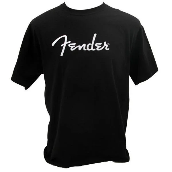 Fender Spaghetti Logo T-Shirt – Black – Medium