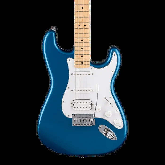 Fender Standard Stratocaster HSS MP White Pickguard Aqua Marine Metallic