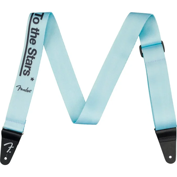Fender Tom DeLonge To The Stars Guitar Strap – Daphne Blue