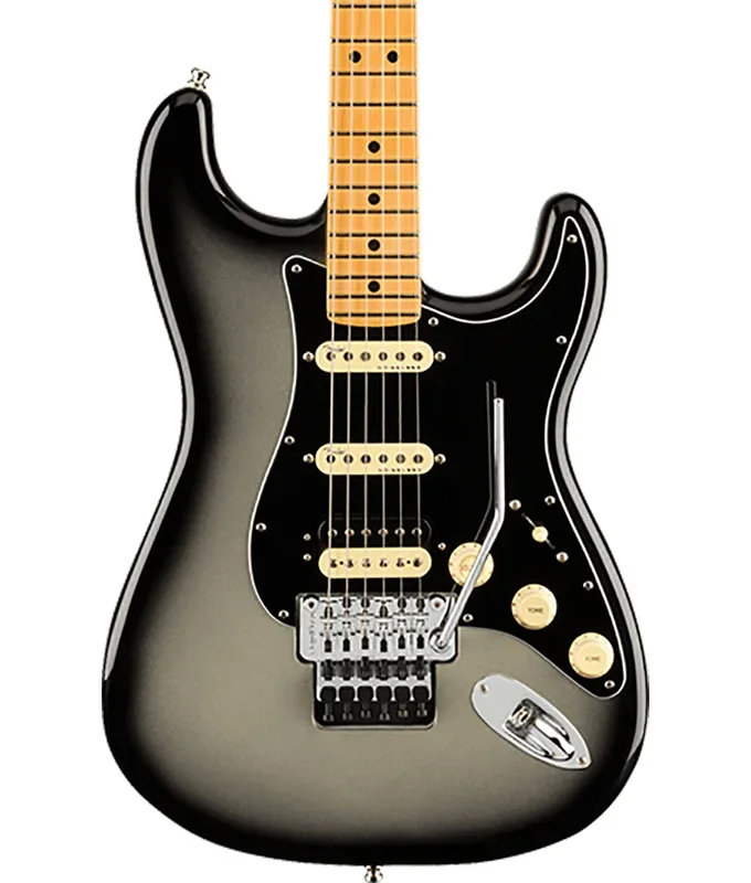Fender Ultra Luxe Stratocaster Floyd Rose HSS, Maple Fingerboard – Silverburst