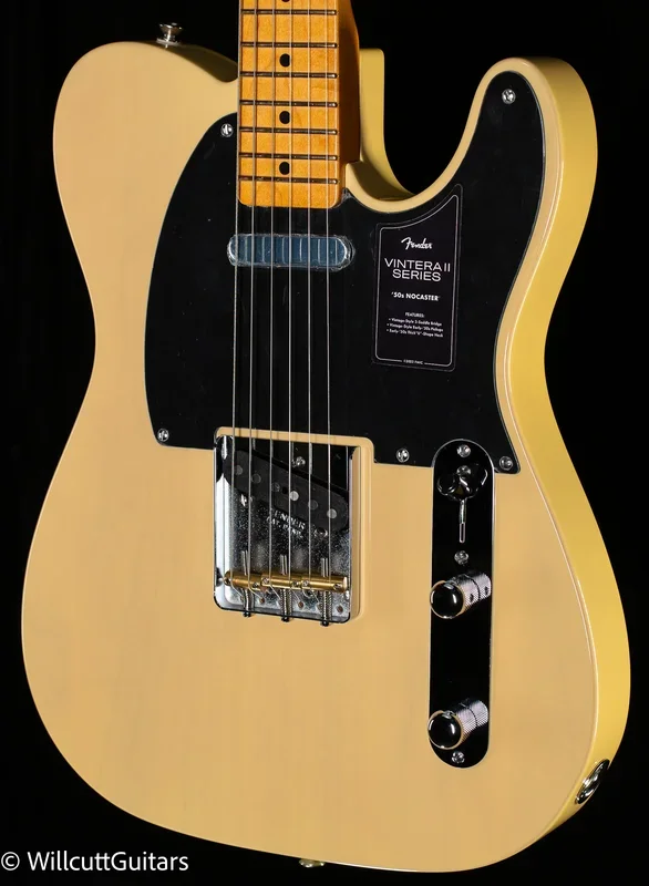 Fender Vintera II ’50s Nocaster Maple Fingerboard Blackguard Blonde (739)